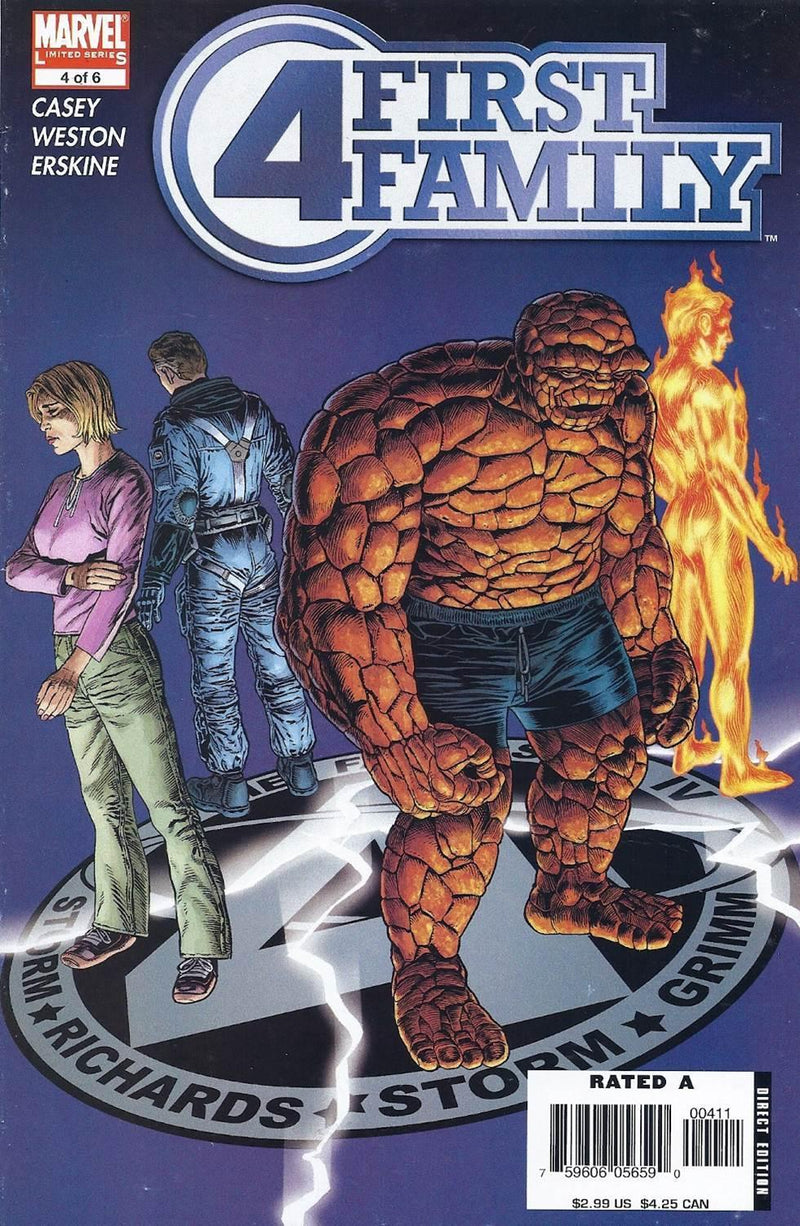 FANTASTIC FOUR FIRST FAMILY #4