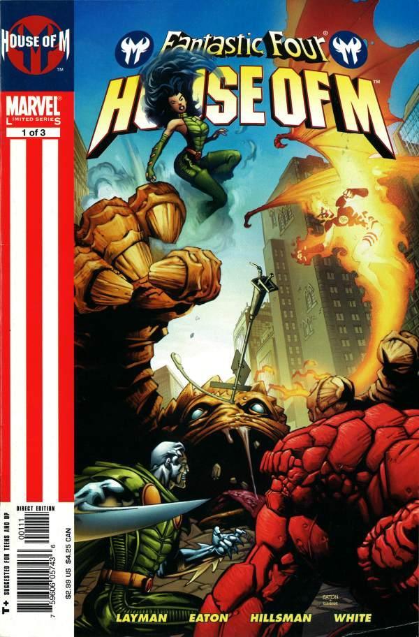 FANTASTIC FOUR HOUSE OF M (2005) #1