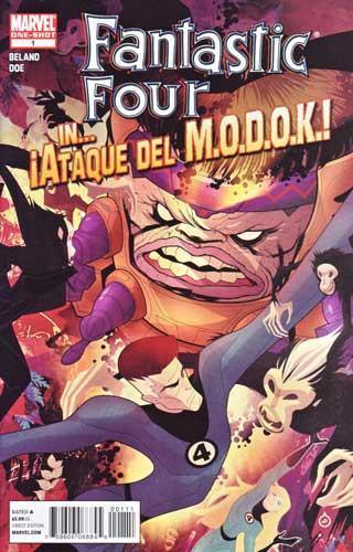 FANTASTIC FOUR IN ATAQUE DEL MODOK #1