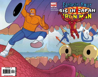 FANTASTIC FOUR IRON MAN BIG IN JAPAN #4