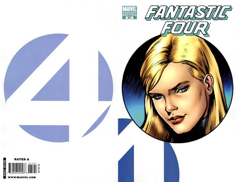 FANTASTIC FOUR VOL 3 (1998) #571 EAGLESHAM INVISIBLE WOMAN VAR