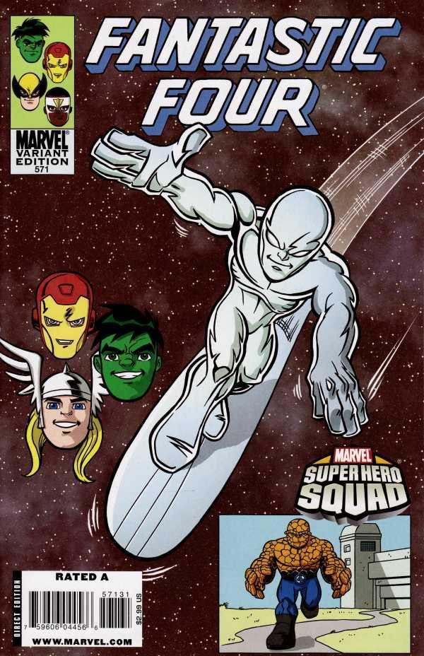 FANTASTIC FOUR VOL 3 (1998) #571 SUPER HERO SQUAD VAR