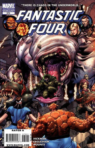 FANTASTIC FOUR VOL 3 (1998) #575 2ND PTG EAGLESHAM VAR