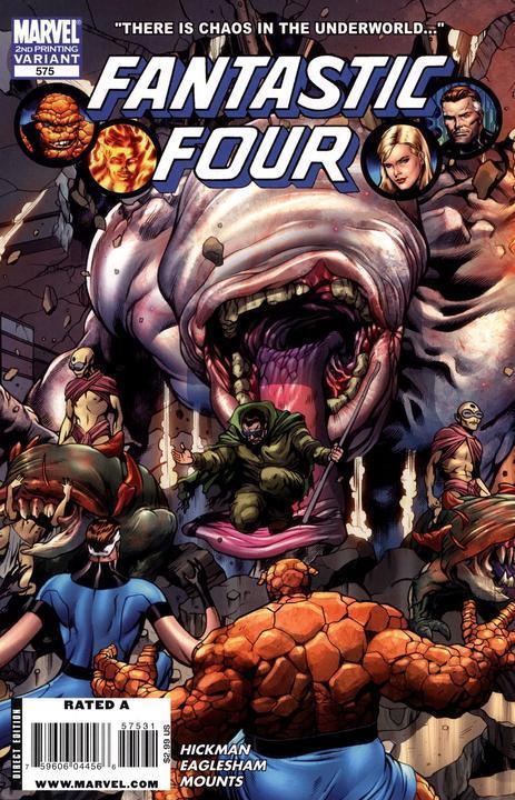 FANTASTIC FOUR VOL 3 (1998) #575 2ND PTG EAGLESHAM VAR