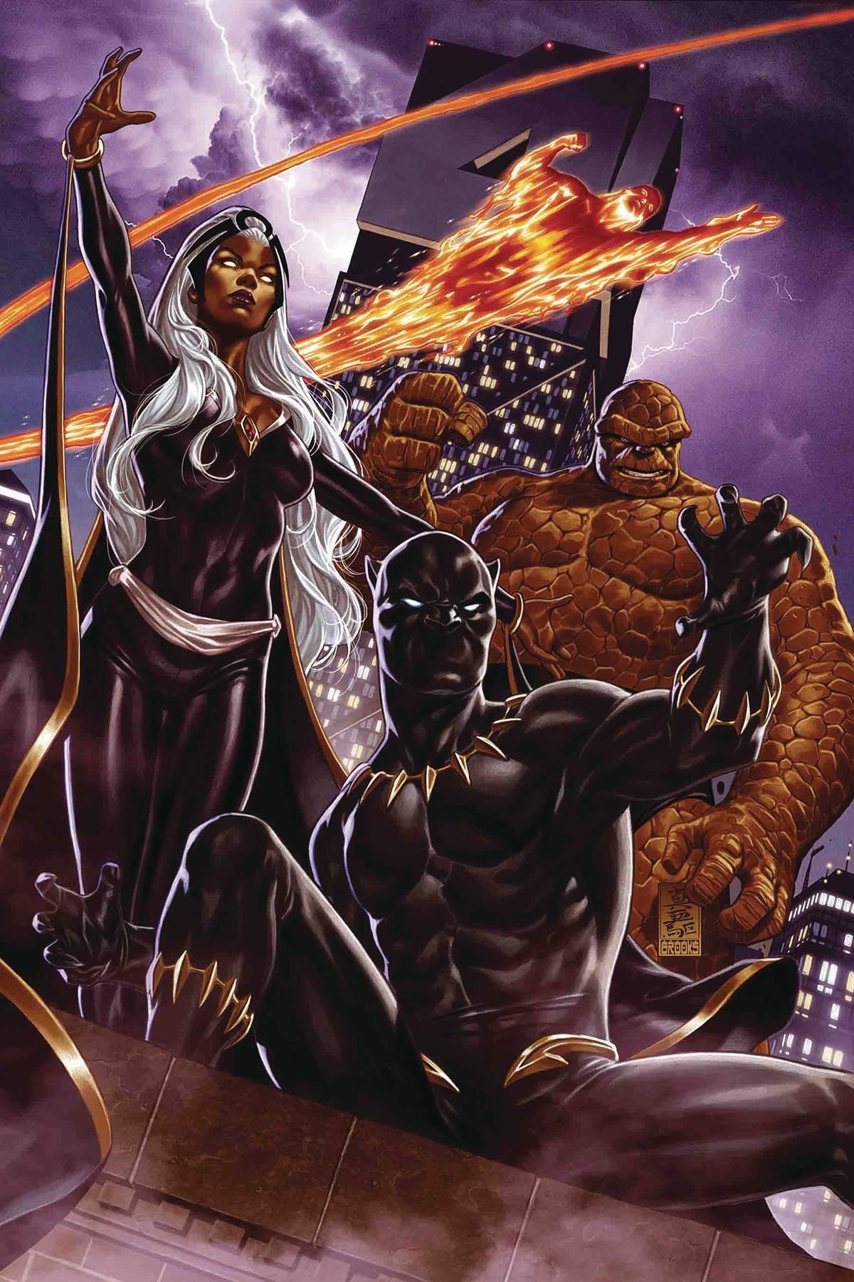 FANTASTIC FOUR VOL 6 #1 BROOKS RETURN OF FANTASTIC FOUR VAR - Kings Comics