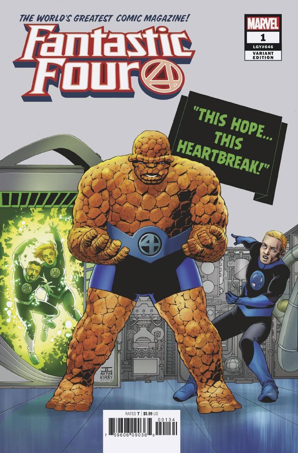 FANTASTIC FOUR VOL 6 #1 CASSADAY VAR - Kings Comics