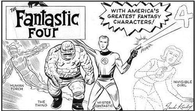FANTASTIC FOUR VOL 6 (2018) #1 KIRBY HIDDEN GEM B&W VAR