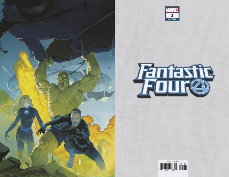 FANTASTIC FOUR VOL 6 (2018) #1 RIBIC VIRGIN VAR