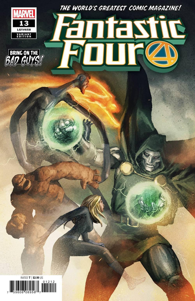 FANTASTIC FOUR VOL 6 (2018) #13 PAREL BOBG VAR