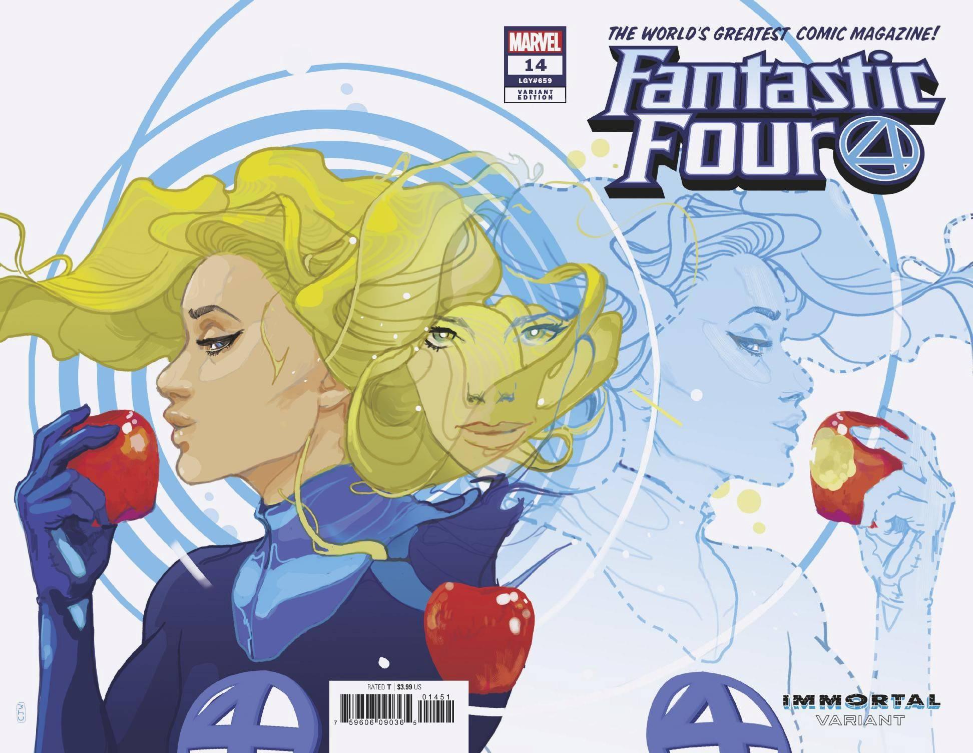 FANTASTIC FOUR VOL 6 #14 WARD INVISIBLE WOMAN WRAPAROUND VAR - Kings Comics