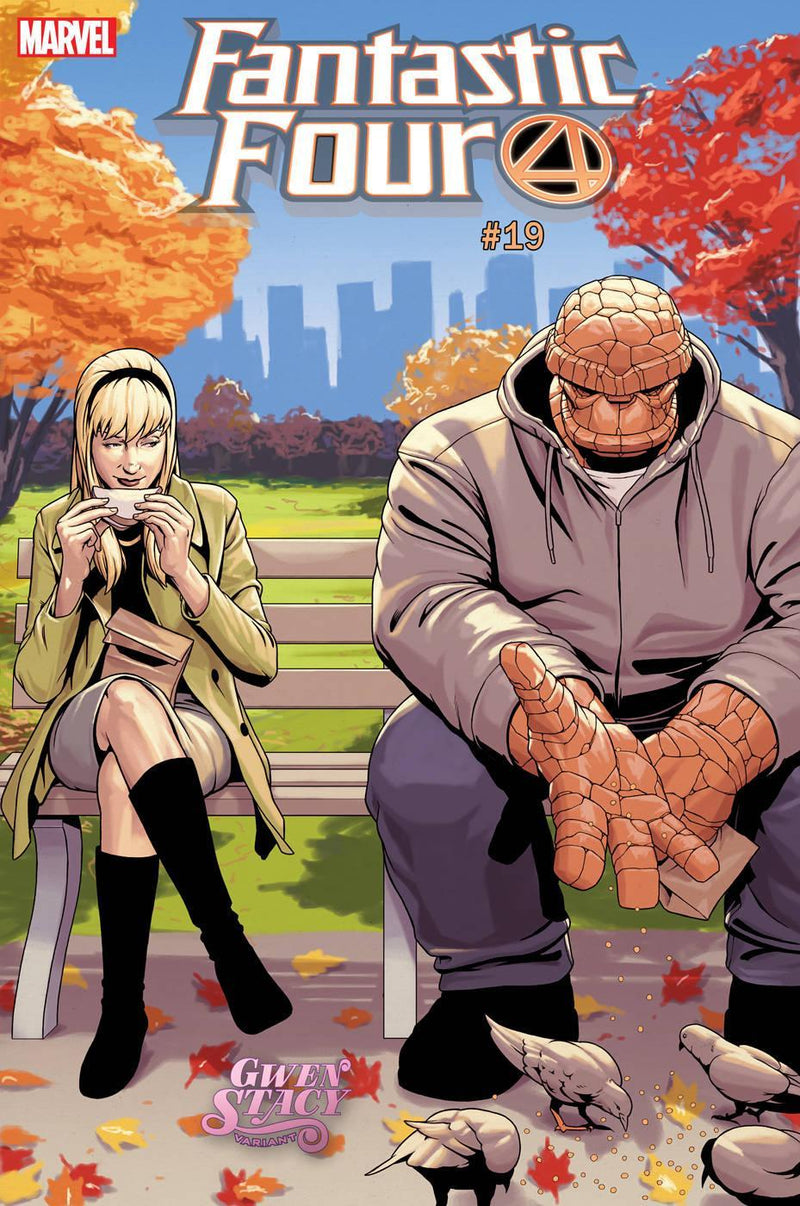FANTASTIC FOUR VOL 6 (2018) #19 CHRISTOPHER GWEN STACY VAR
