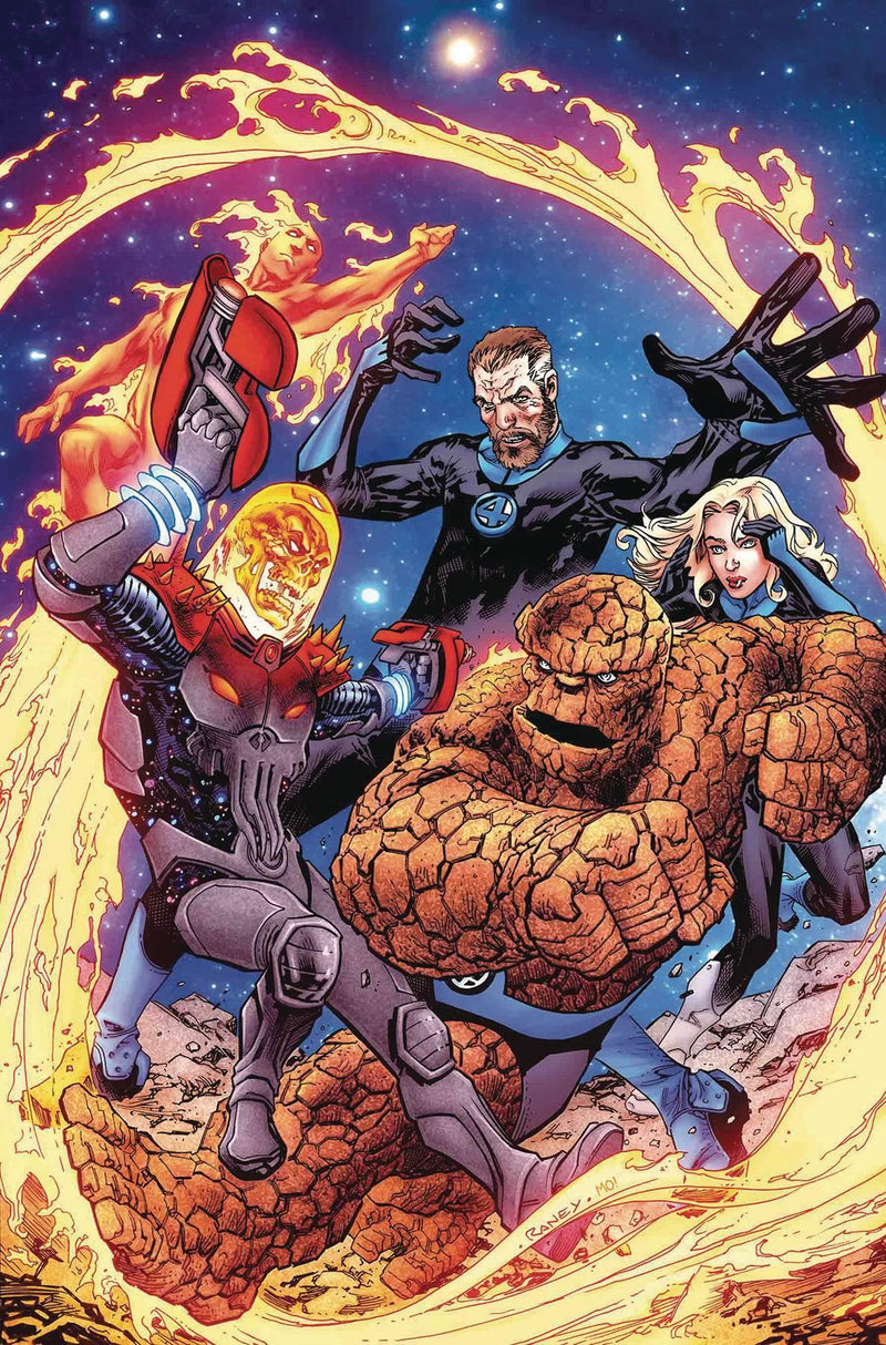 FANTASTIC FOUR VOL 6 (2018) #2 RANEY COSMIC GHOST RIDER VAR