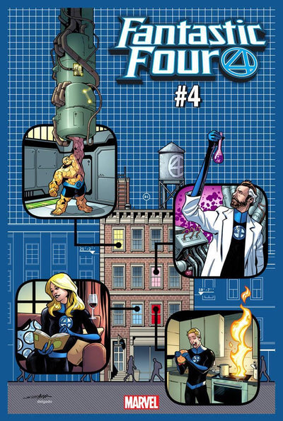 FANTASTIC FOUR VOL 6 (2018) #4 YANCY STREET VAR