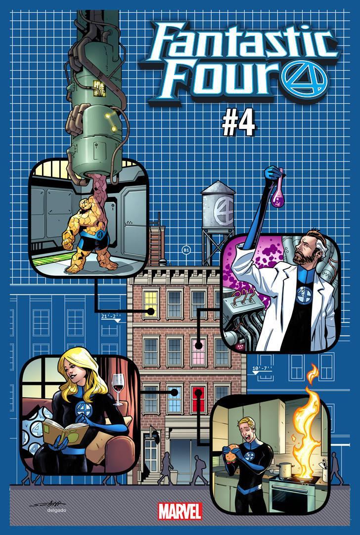 FANTASTIC FOUR VOL 6 (2018) #4 YANCY STREET VAR
