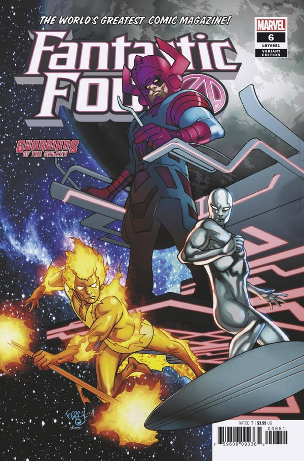 FANTASTIC FOUR VOL 6 (2018) #6 FERRY GOTG VAR