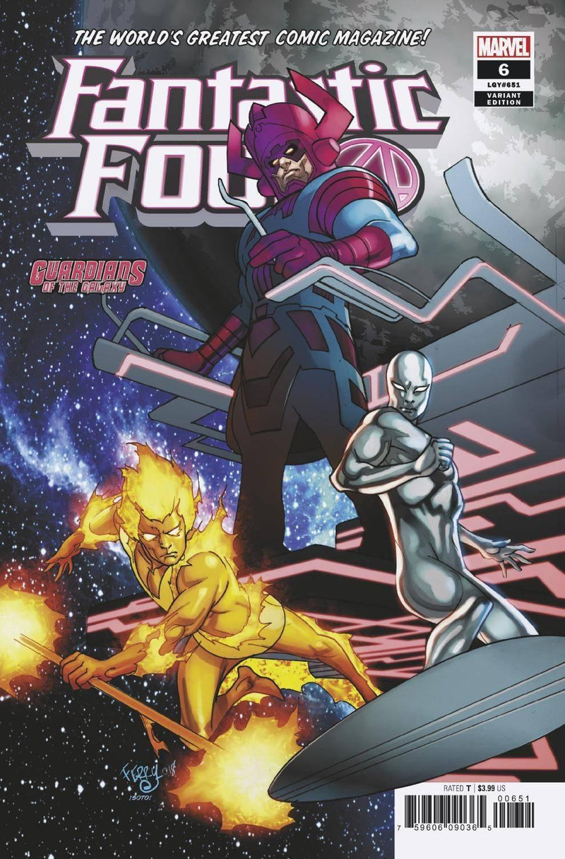 FANTASTIC FOUR VOL 6 (2018) #6 FERRY GOTG VAR