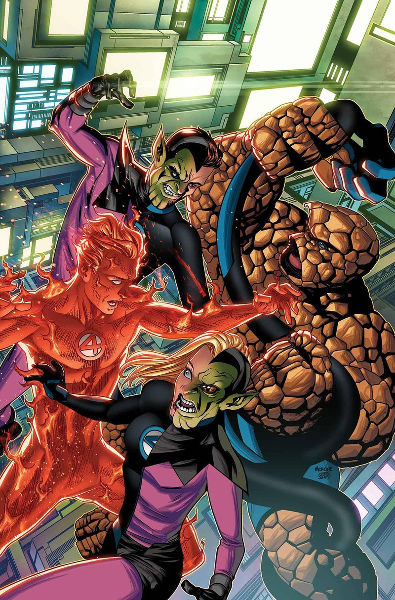 FANTASTIC FOUR VOL 6 (2018) #7 MCKONE SKRULLS VAR