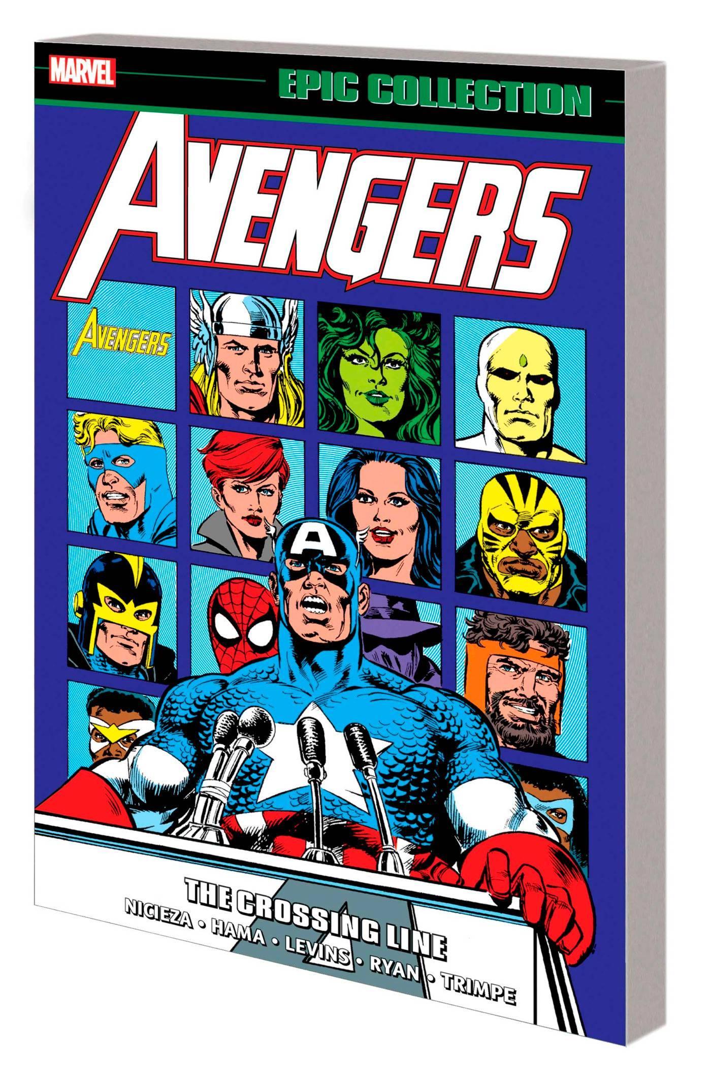 AVENGERS EPIC COLLECTION TP VOL 20 THE CROSSING LINE - Kings Comics