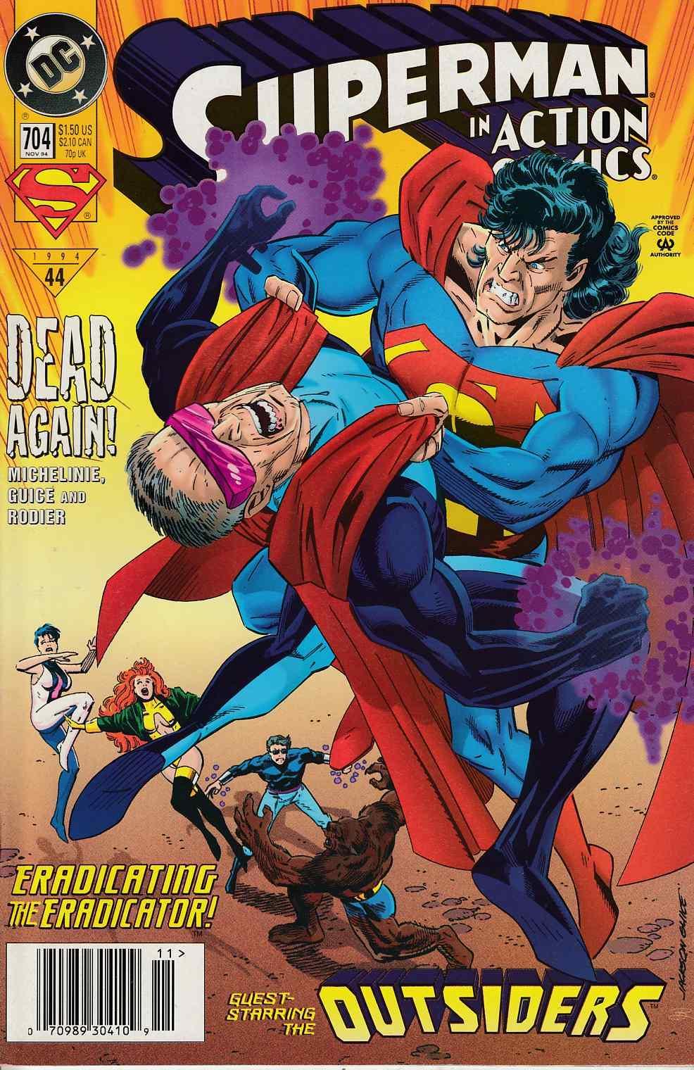 ACTION COMICS #704 NEWSSTAND (VF/NM) - Kings Comics