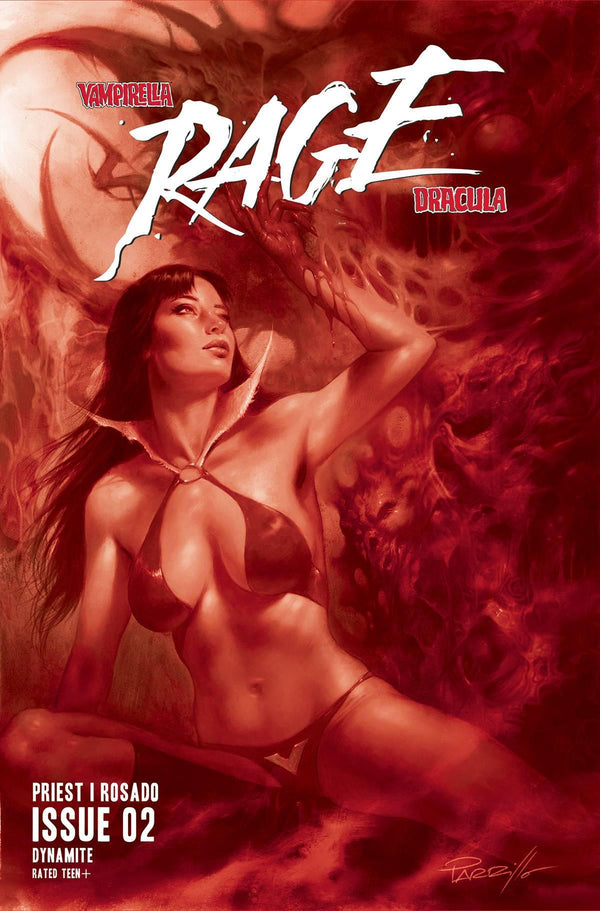VAMPIRELLA DRACULA RAGE (2023) #2 CVR K 20 COPY INCV PARRILLO TINT