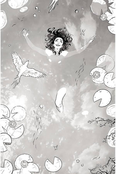 DEJAH THORIS VOL 3 #7 15 COPY GEORGIEV B&W VIRGIN FOC INCV