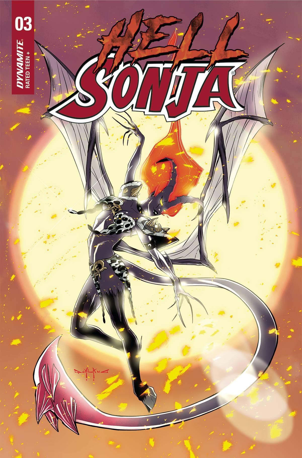 HELL SONJA #3 CVR M FOC QUALANO ORIGINAL - Kings Comics