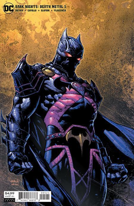 DARK NIGHTS DEATH METAL #5 CVR B DAVID FINCH PITCH BLACK MARTIAN MANHUNTER VAR - Kings Comics