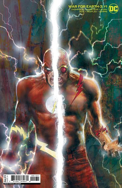 WAR FOR EARTH-3 #1 CVR C INC 1:25 LIAM SHARP CARD STOCK VAR