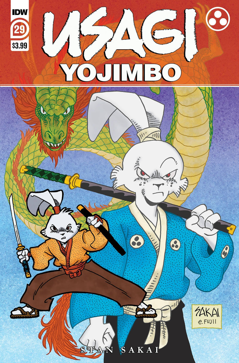 USAGI YOJIMBO VOL 4 #29 CVR A SAKAI