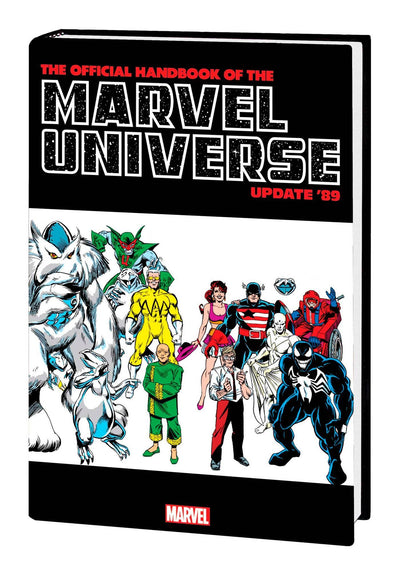 OFFICIAL HANDBOOK MARVEL 89 OMNIBUS HC FRENZ VENOM CVR
