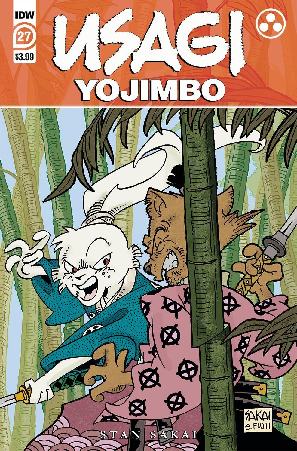 USAGI YOJIMBO VOL 4 #27 CVR A SAKAI - Kings Comics