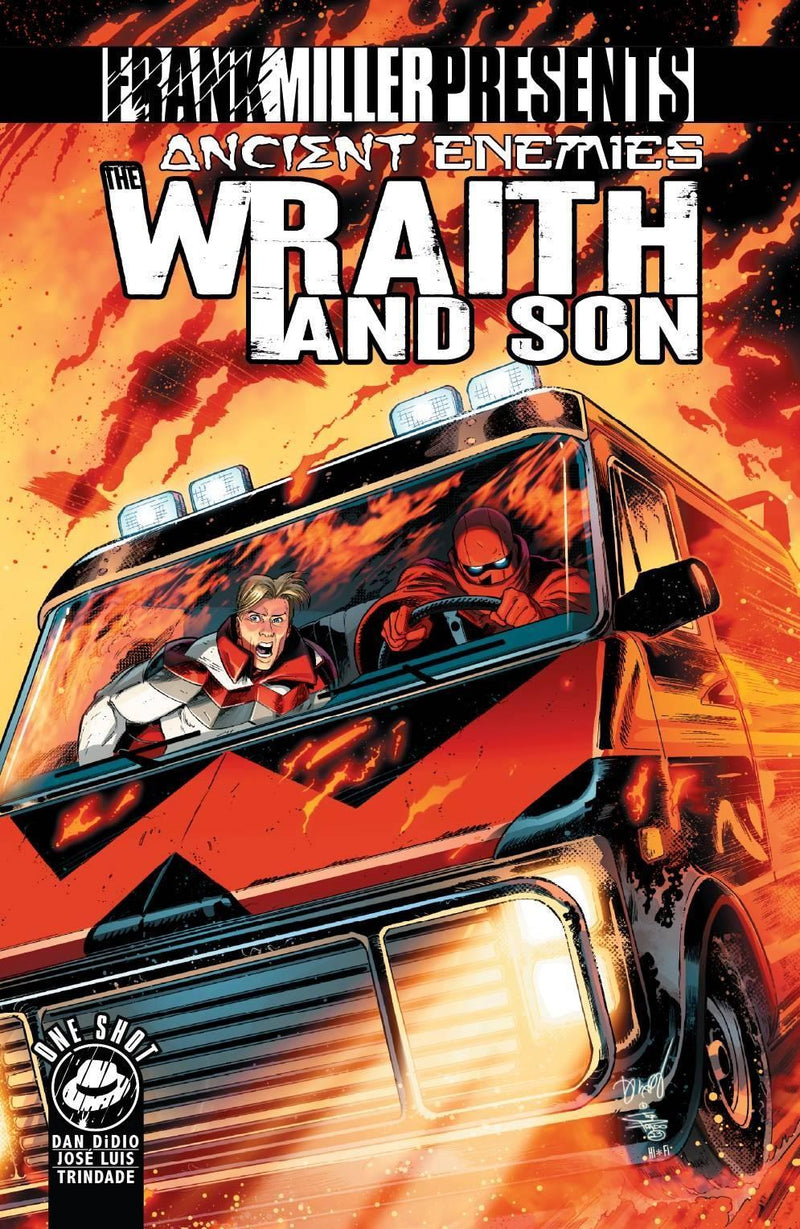 ANCIENT ENEMIES THE WRAITH & SON #1 (ONE SHOT) CVR B WRAITH WAGON VAR