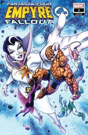 EMPYRE FALLOUT FANTASTIC FOUR #1 DAVIS VAR