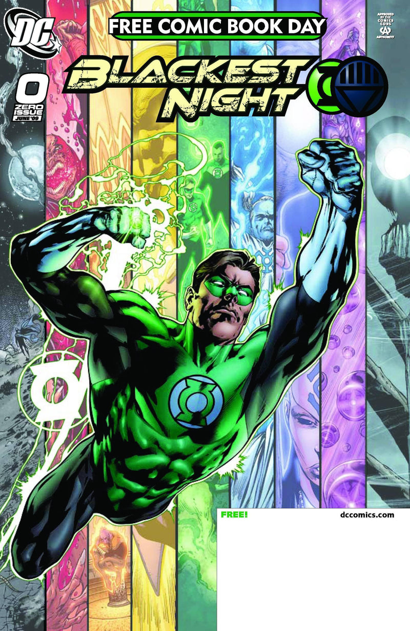 FCBD 2009 GREEN LANTERN BLACKEST NIGHT #0