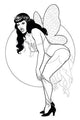 BETTIE PAGE VOL 3 #2 25 COPY KANO B&W VIRGIN FOC INCV