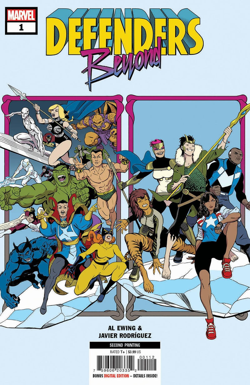 DEFENDERS BEYOND #1 2ND PTG RODRIGUEZ VAR