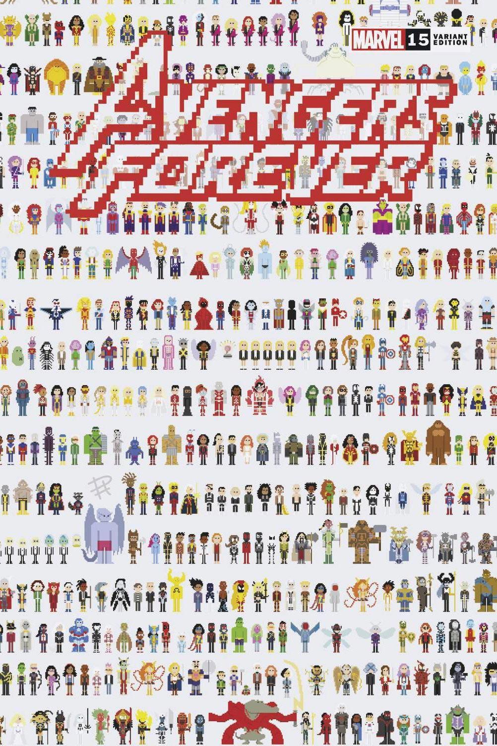 AVENGERS FOREVER VOL 2 #15 HAINSWORTH CONNECTING WRAPAROUND VAR - Kings Comics