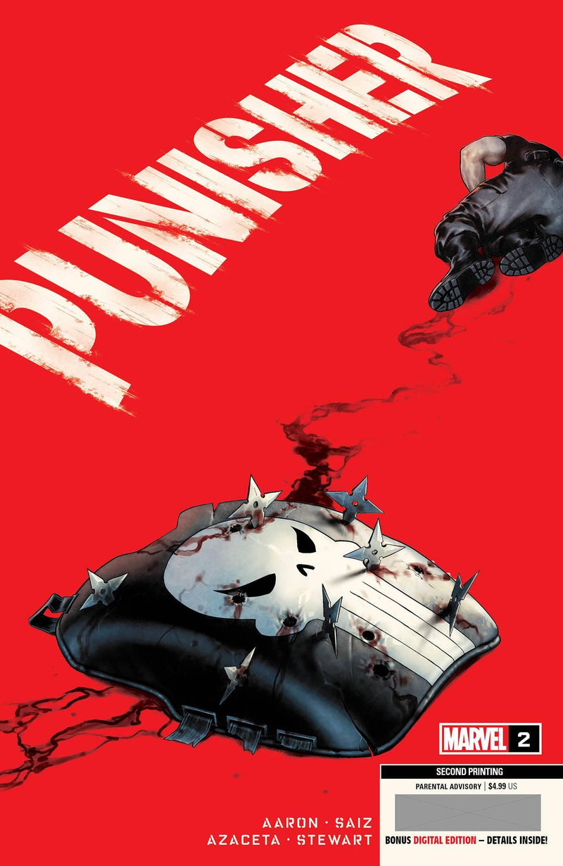 PUNISHER (2022) #2 2ND PTG SAIZ VAR