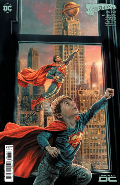 SUPERMAN VOL 7 (2023) #7 CVR B LEE BERMEJO CARD STOCK VAR (#850)