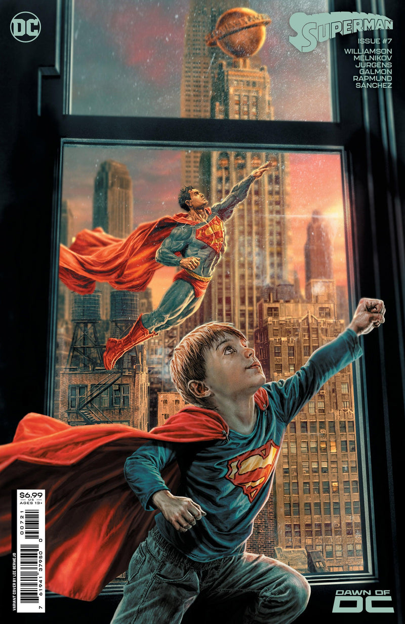 SUPERMAN VOL 7 (2023) #7 CVR B LEE BERMEJO CARD STOCK VAR (#850)