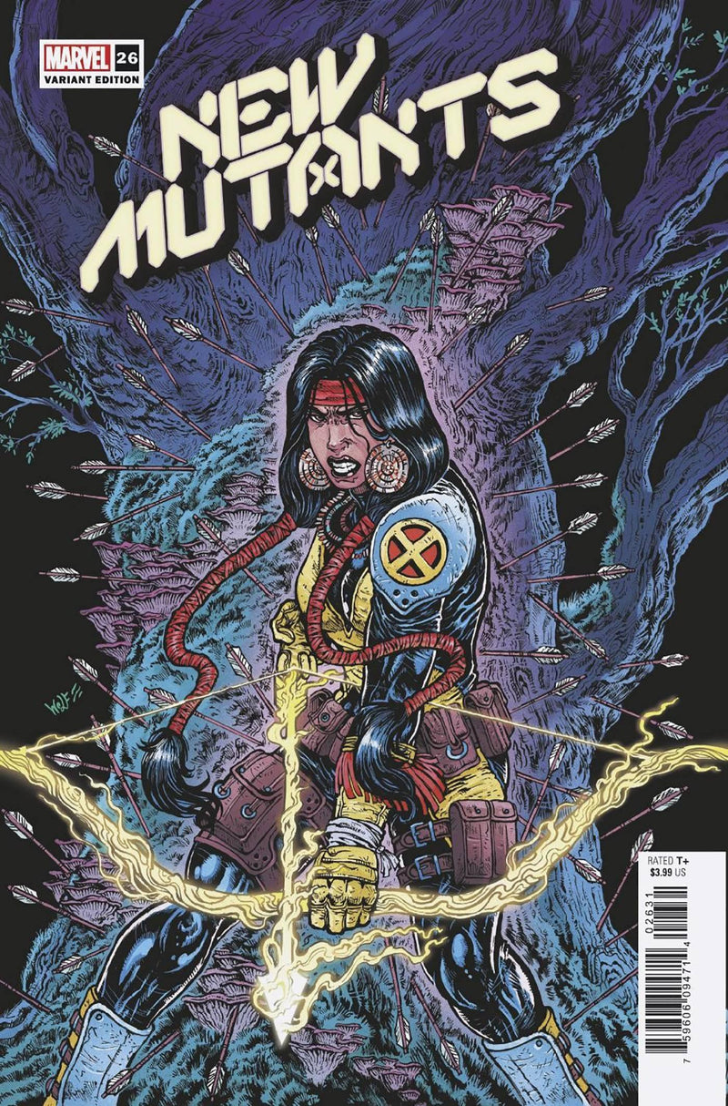 NEW MUTANTS VOL 4 #26 WOLF VAR