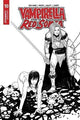 VAMPIRELLA RED SONJA #10 10 COPY MOSS B&W INCV