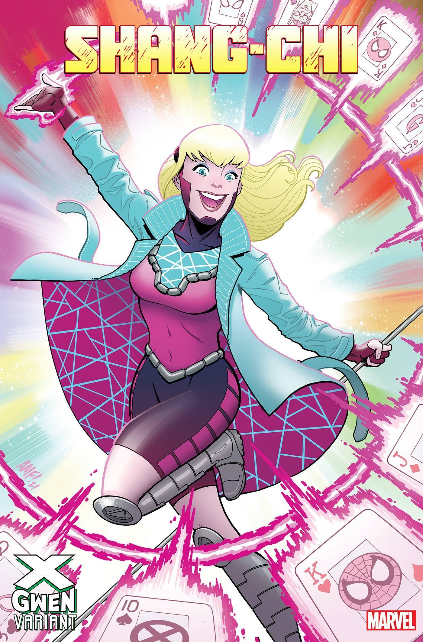 SHANG-CHI VOL 2 #9 FLEECS X-GWEN VAR - Kings Comics