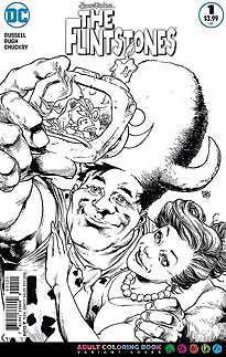 FLINTSTONES #1 COLORING BOOK VAR ED