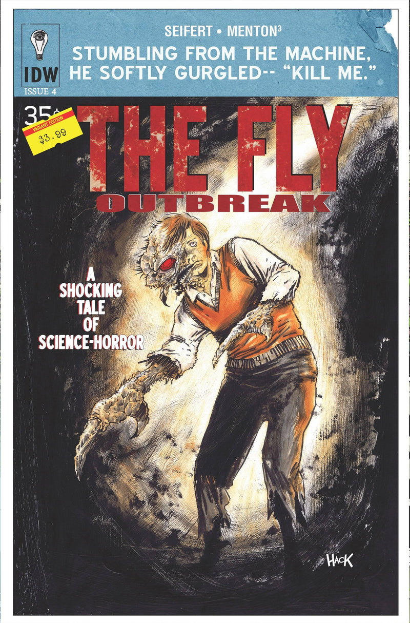 FLY OUTBREAK #4 SUBSCRIPTION VAR