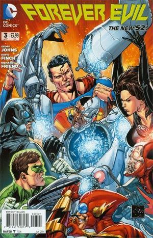 FOREVER EVIL #3 VILLAIN CVR B VAR ED
