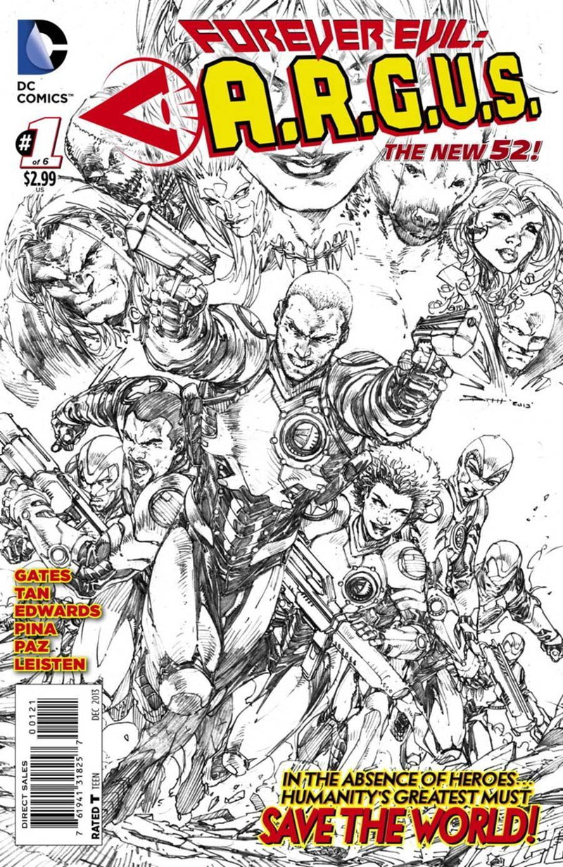 FOREVER EVIL ARGUS #1 VAR ED