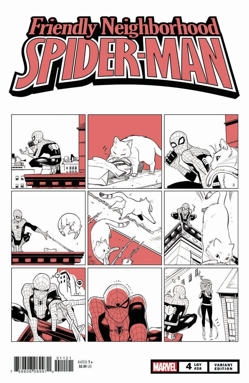 FRIENDLY NEIGHBORHOOD SPIDER-MAN VOL 2 #4 CAT VAR