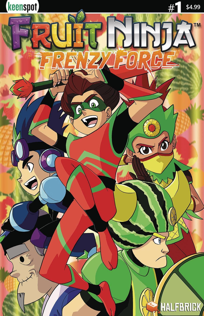 FRUIT NINJA FRENZY FORCE #1 CVR A MOKHTAR VAR