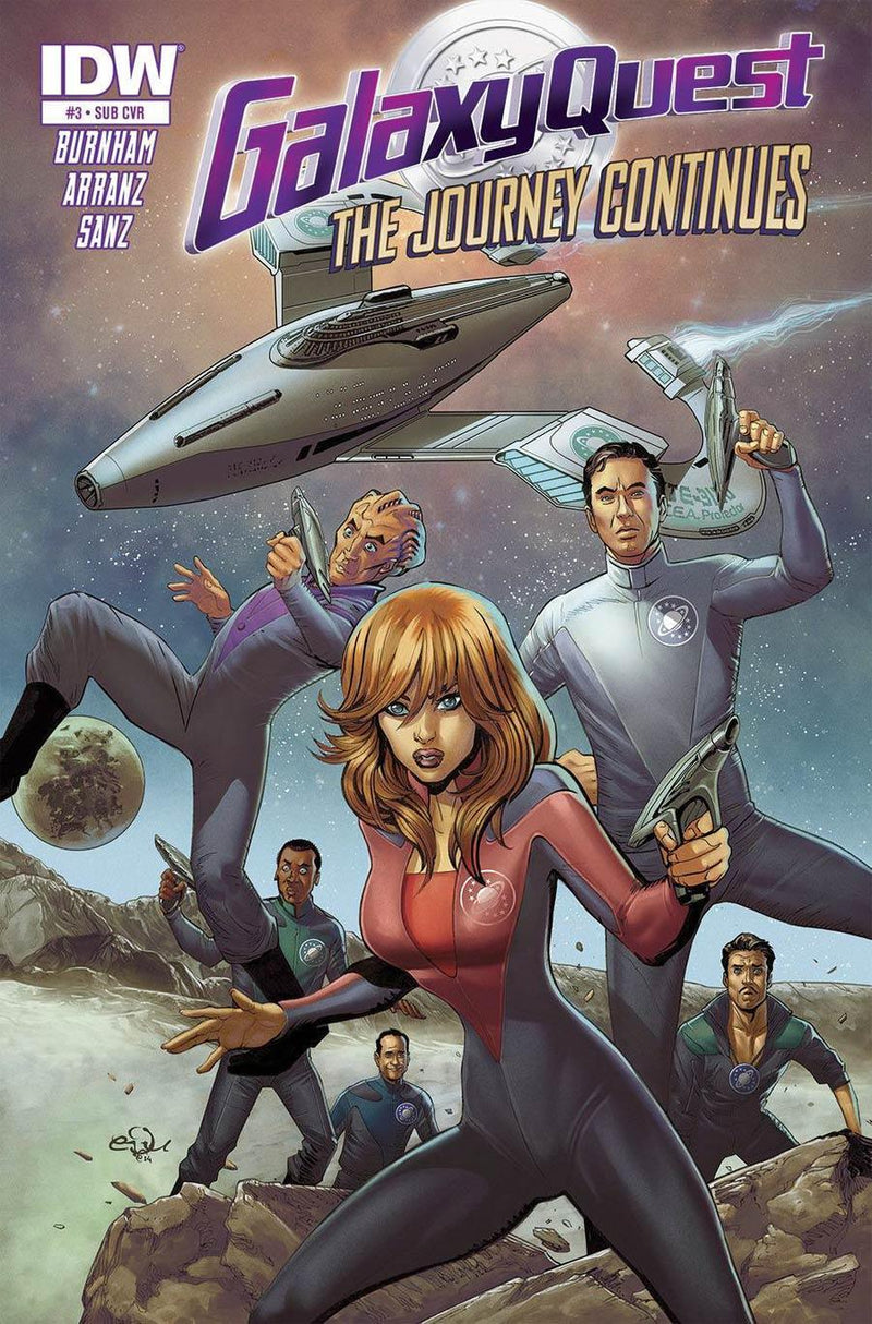 GALAXY QUEST JOURNEY CONTINUES #3 SUBSCRIPTION VAR